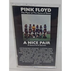 Pink Floyd A Nice Pair Cassette Piper at the Gates of Dawn Saucerful Secrets